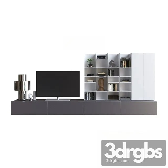 Sintesi TV Wall 3D Model Free