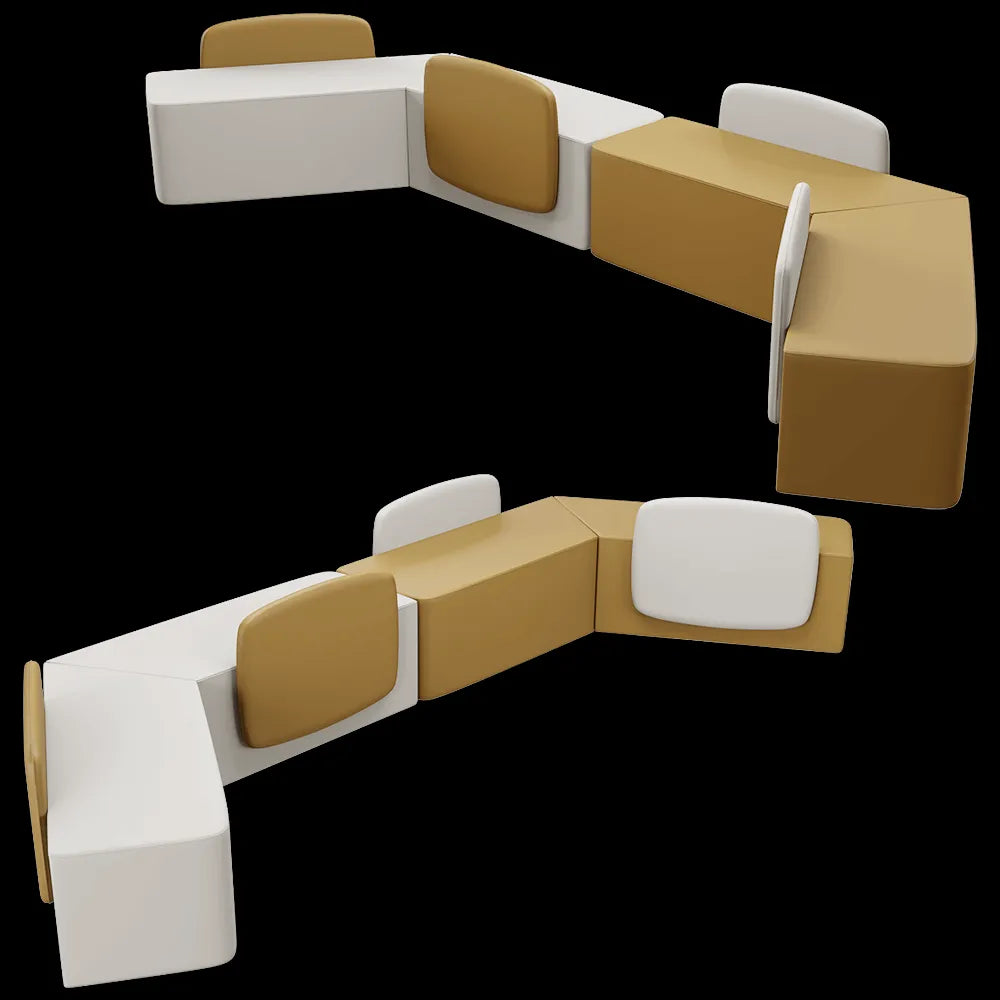 Sitlosophy - Modular seating Mantra 3ds Max