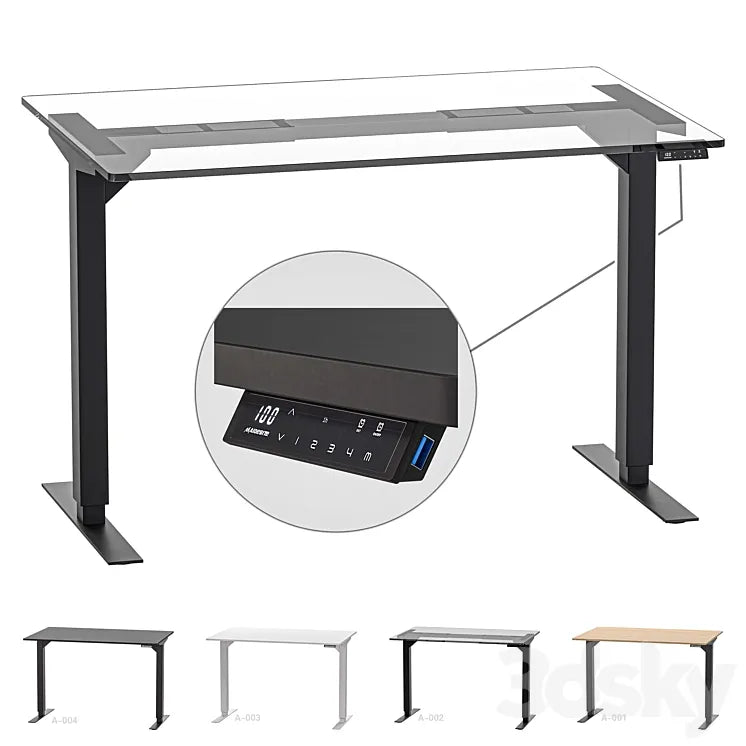 Smartdesk MAIDeSITe Elektrisch 3DSMAX Model