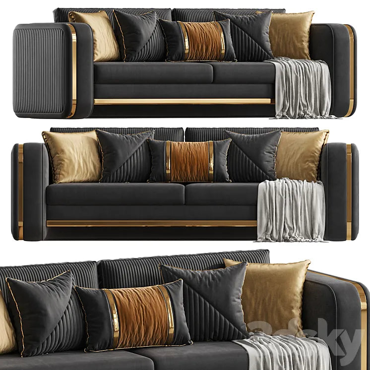 Sofa Barcelona 3DSMAX Model