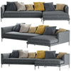 Sofa Blade by Wendelbo 3dsMax Model