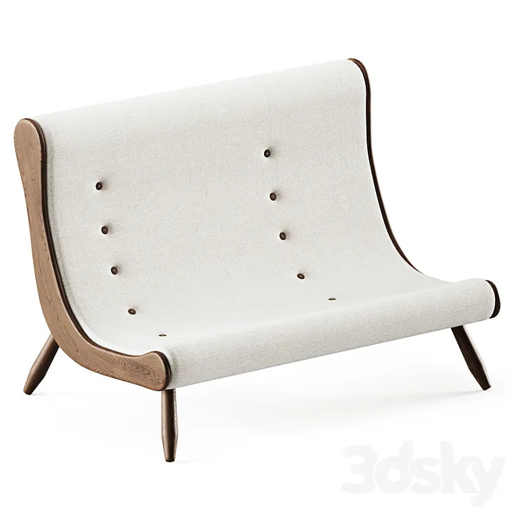 Sofa Eve by Hookl und Stool 3DSMAX Model