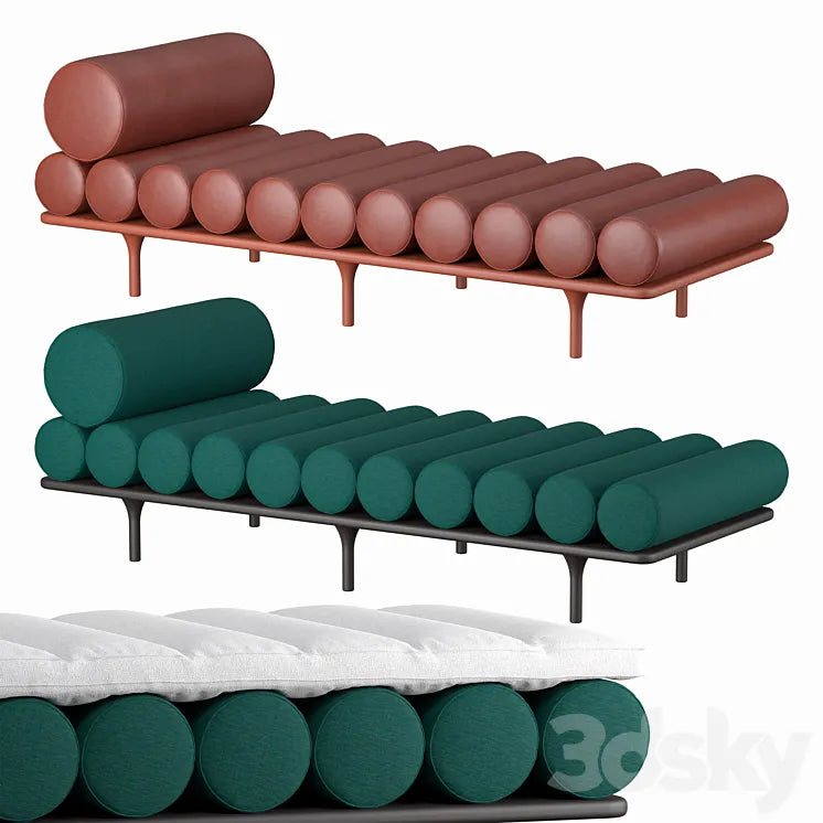Sofa Five to Nine daybed Tacchini 3DSMAX Model