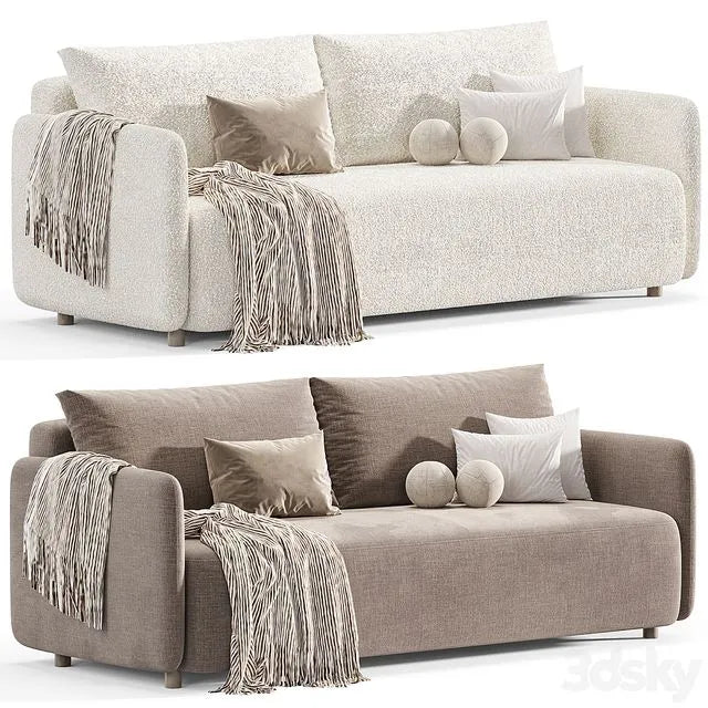 Sofa Sannes 3dsMax Model