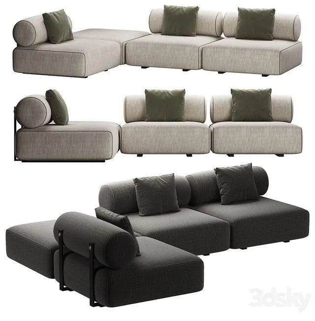 Sofa Shinto by Domkapa (with pillows)) 3dsMax Model