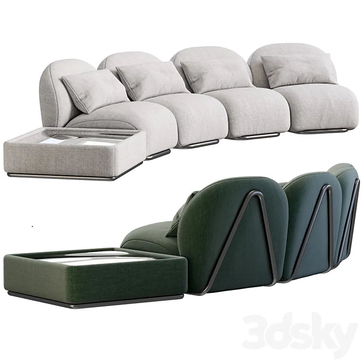 Sofa Victoria By Tacchini 3DSMAX Model