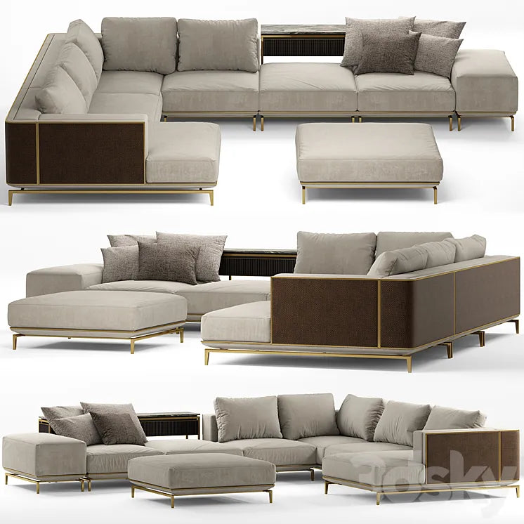 Sofa Visionnaire BACKSTAGE 3DSMAX Model