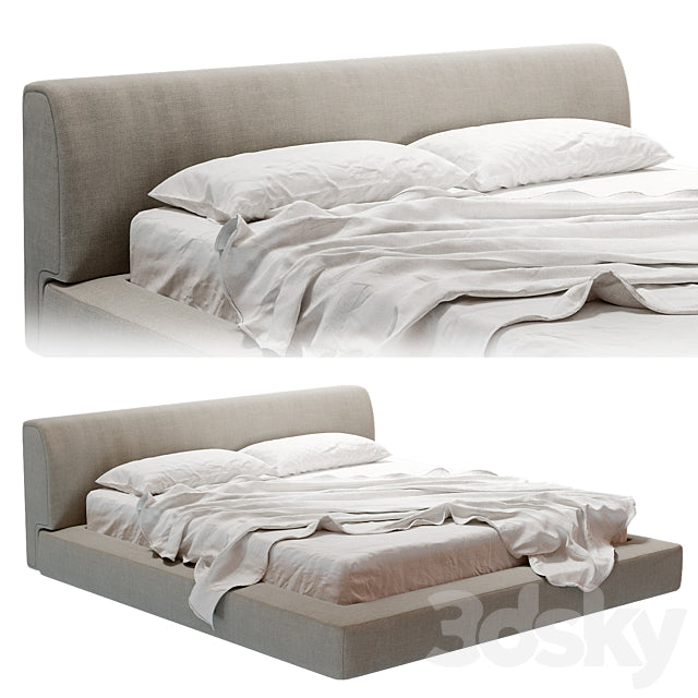 Softland Lema bed 3DS Max Model