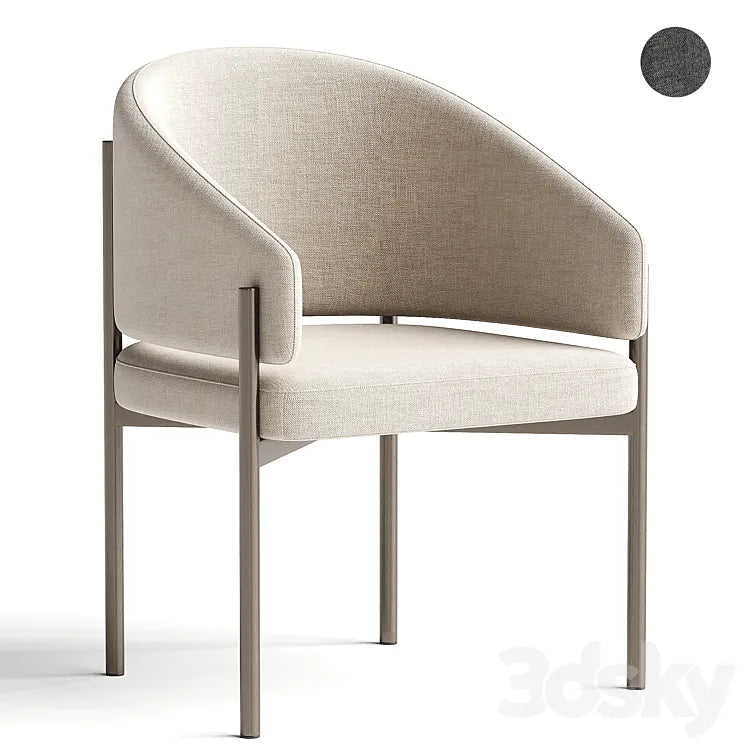 Solana Dining Chair 3DSMAX Model
