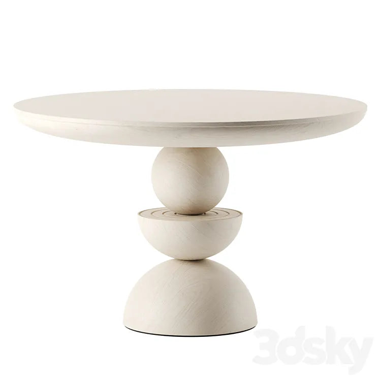 Sonali Dining Table by Anthropologie 3DSMAX Model