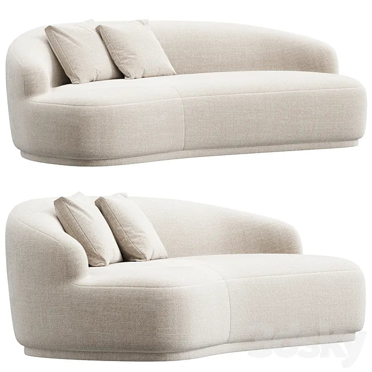 Soraya Sofa Dove Cream 3DSMAX Model