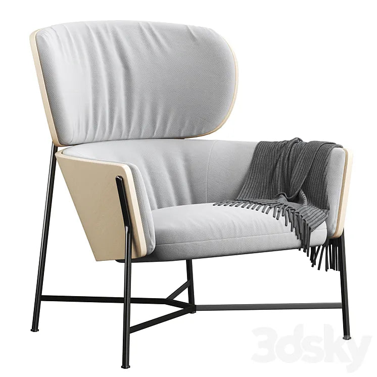 SP01 Caristo armchair 3DSMAX Model