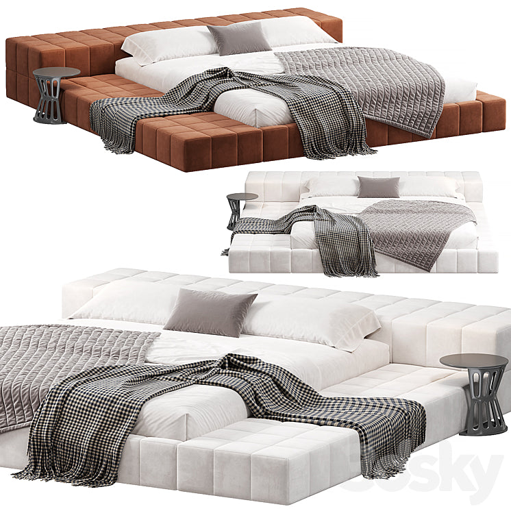 SQUARING BED by BONALDO 3DS Max Model