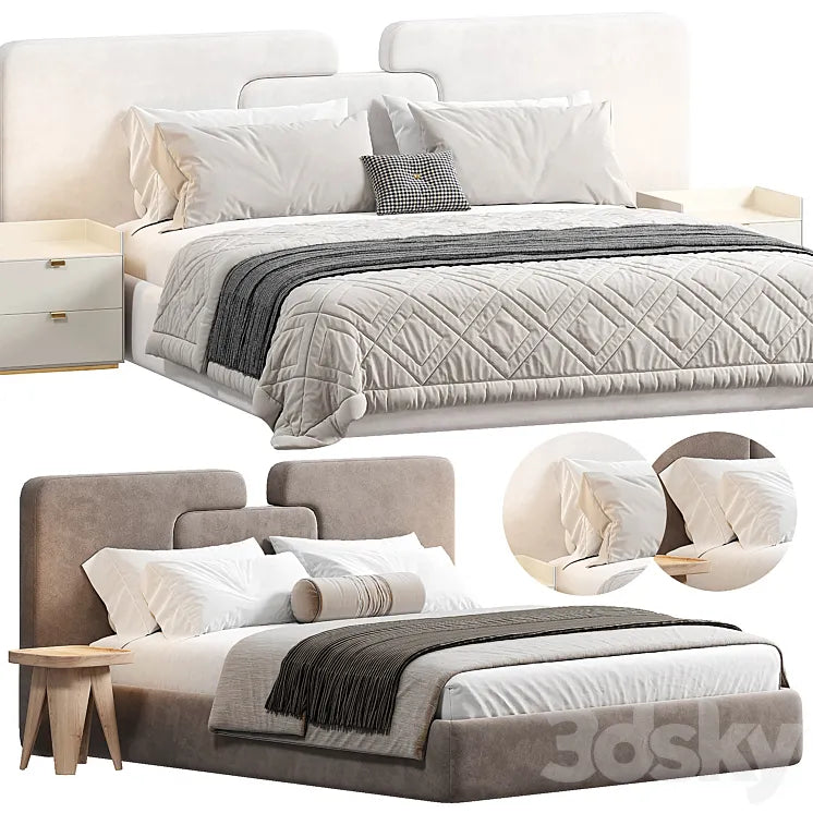 Status Bed by Samoa 3DSMAX Model