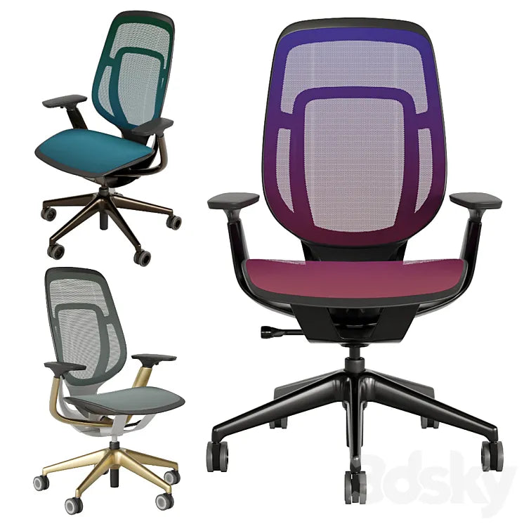 Steelcase Karman Office Chair 3DSMAX Model