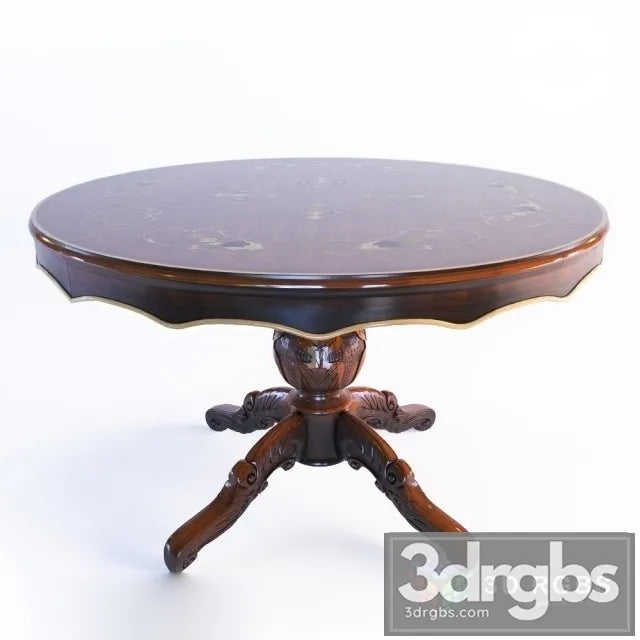 Stol 244 Table 3D Model Free
