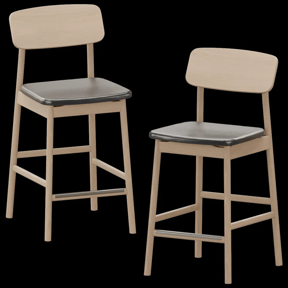 Stolab - Bar stool Prima Vista  H96  Birch 3ds Max