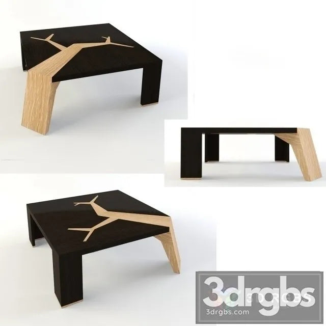 Stolik Angkor Table 3D Model Free