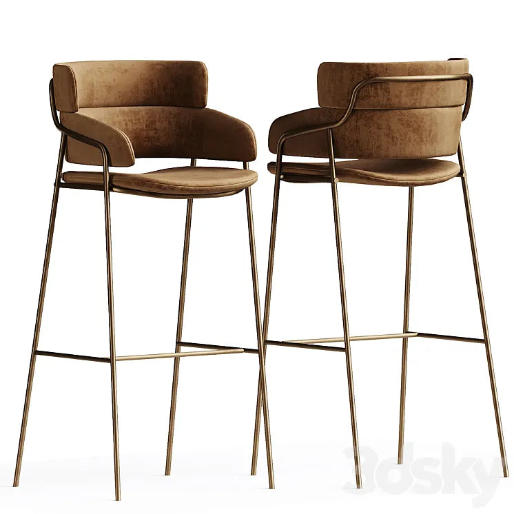 Strike Bar Stool 3DSMAX Model
