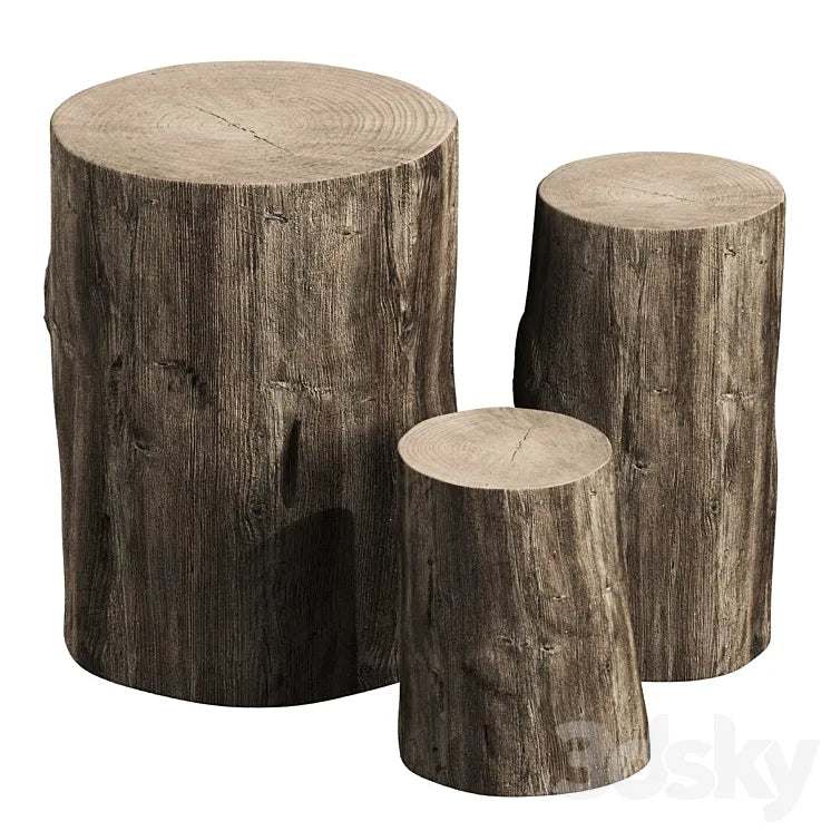 Stump tables 3DSMAX Model