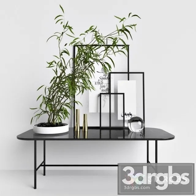 Stylish Set 3D Model Free