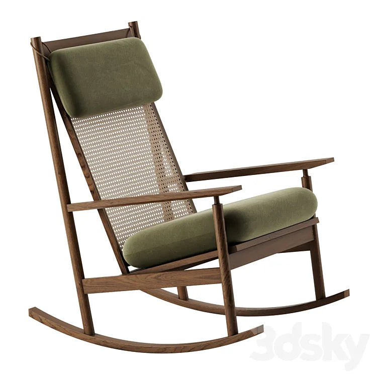 Swing rocking chair by Warm Nordic 3DSMAX Model