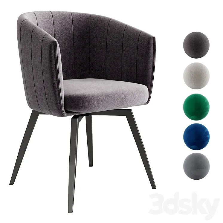 Swivel chair MELON AksHome 3DSMAX Model