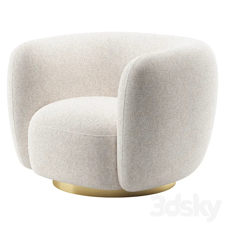 Swivel Chair Roxy / Eichholtz 3DSMAX Model