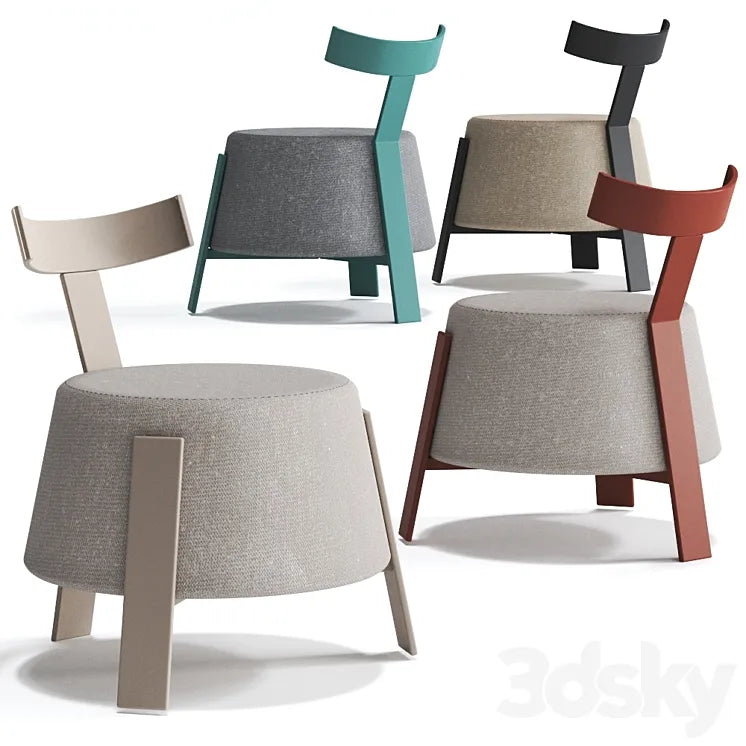T Lounge Chair POINT by Gabriel Teixido 3DSMAX Model