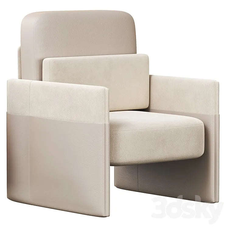 Tabac by BOSC Lounge chairs 3DSMAX Model
