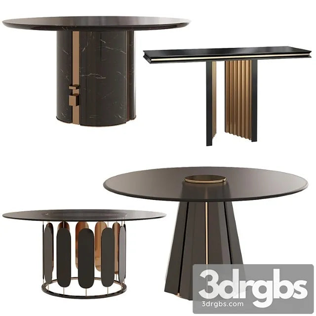 Tables Collections 5 3D Model Free
