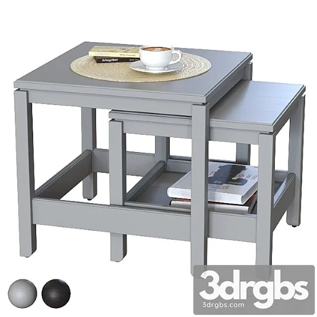 Tables ikea havsta. 2 3D Model Free