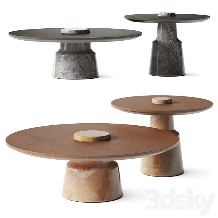 Tacchini Mill Coffee Tables 3DSMAX Model
