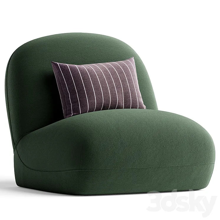 Tangyuan Lounge Chair 3DSMAX Model