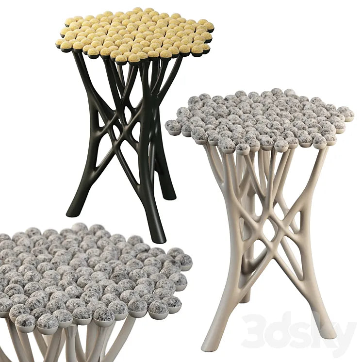 Tansy stool 3DSMAX Model