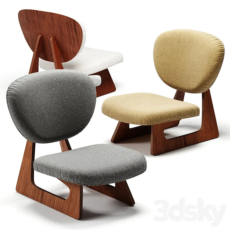 Tendo Mokko Lounge Chair 3DSMAX Model
