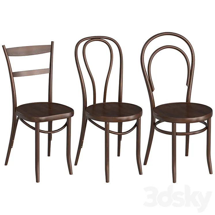 Thonet Chairs 3DSMAX Model