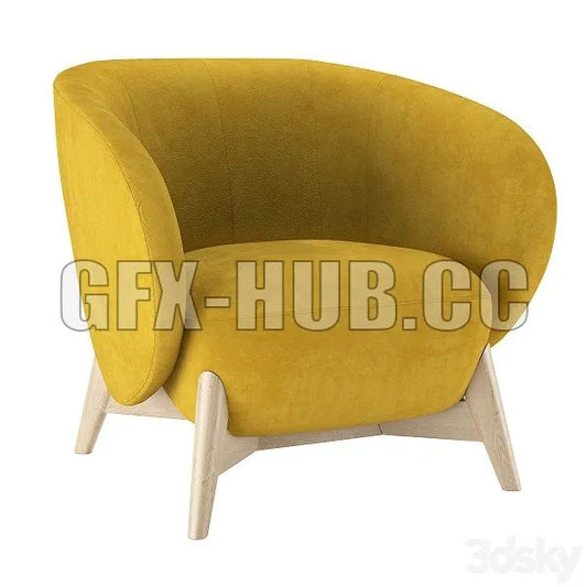 Tilar Armchair 3dsMax Model
