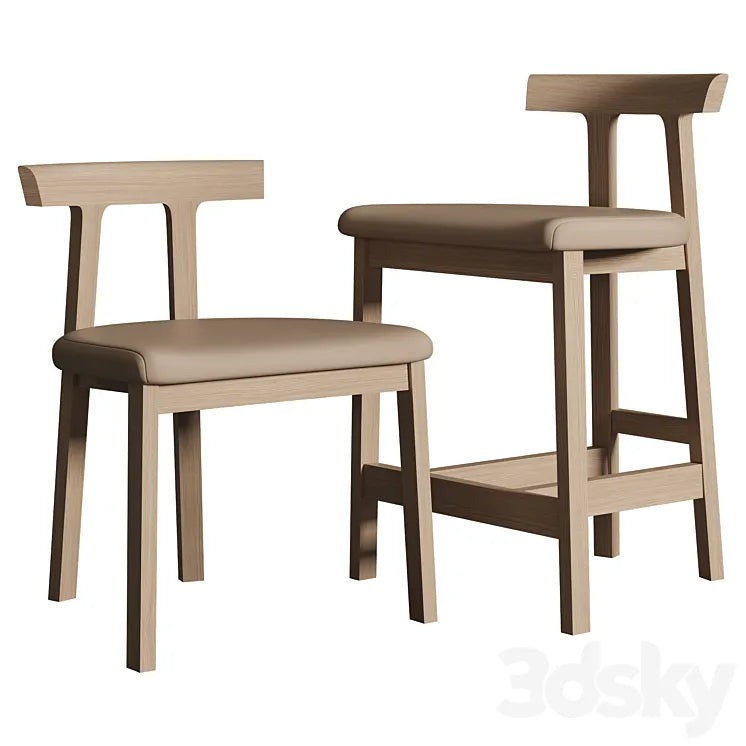 Torii Stool 3DSMAX Model