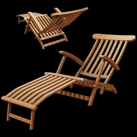 Traditional Teak - Deckchair Victoria 3ds Max