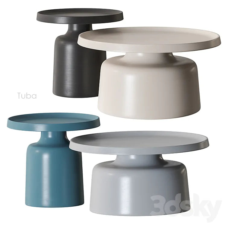 Tuba coffee table Cosmo 3DSMAX Model