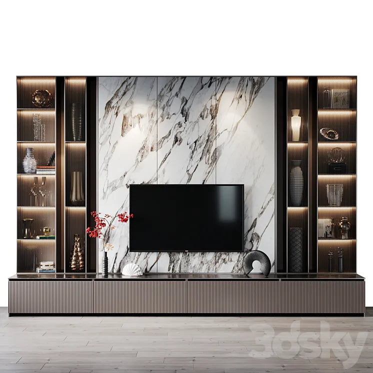tv set 215 3DSMAX Model