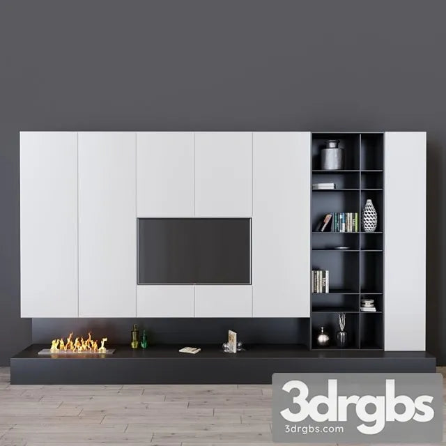 TV Set 42 3D Model Free