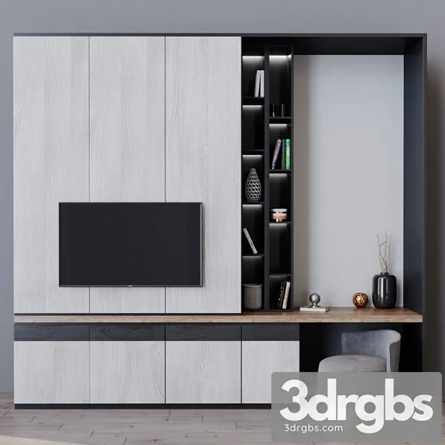 Tv set 62 3D Model Free