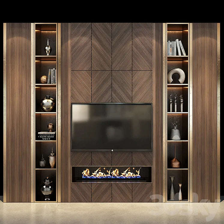 TV shelf 0409 3DSMAX Model