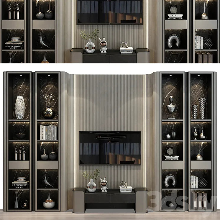 TV shelf 0622 3DSMAX Model