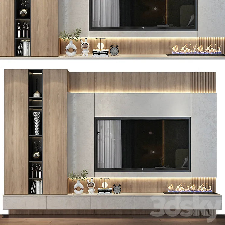 TV shelf 0635 3DSMAX Model