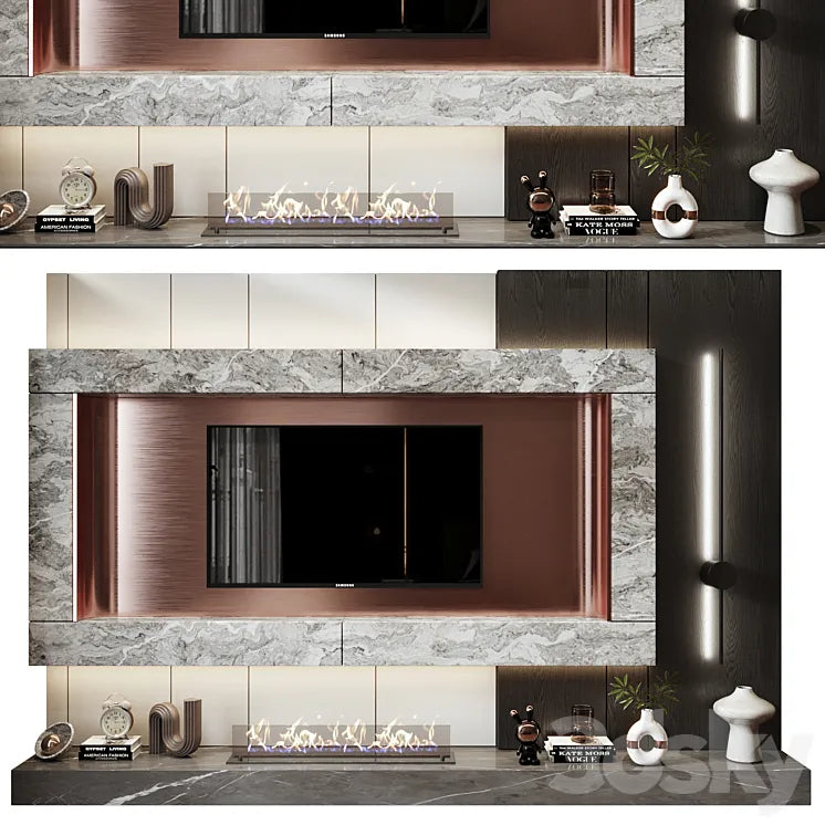 TV shelf 0665 3DSMAX Model