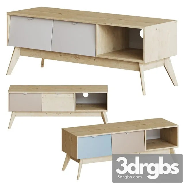 TV Tumba Lesli Divan Ru 3D Model Free