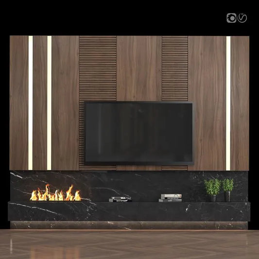 TV Wall 14 3dsMax Model